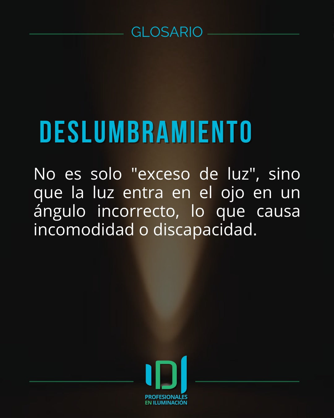 DESLUMBRAMIENTO