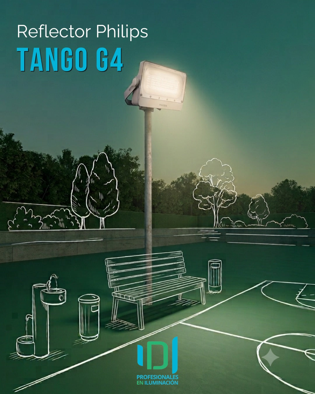 PHILIPS TANGO G4: LA EVOLUCIÓN EN ILUMINACIÓN DE PROYECCIÓN PARA PROYECTOS EXTERIORES