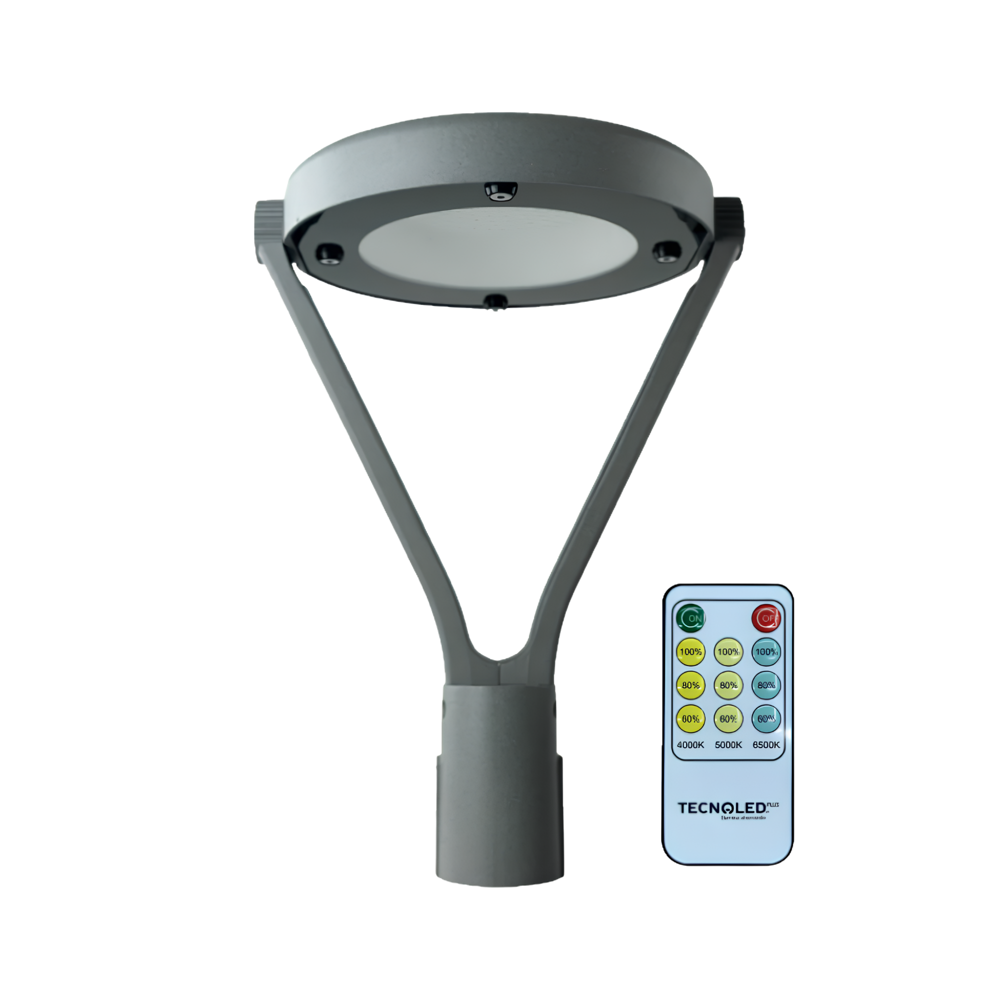 LUMINARIO LED PUNTA DE POSTE 100W CCT Y POTENCIA AJUSTABLE FOTOCELDA INCLUIDA-thumbmail-2
