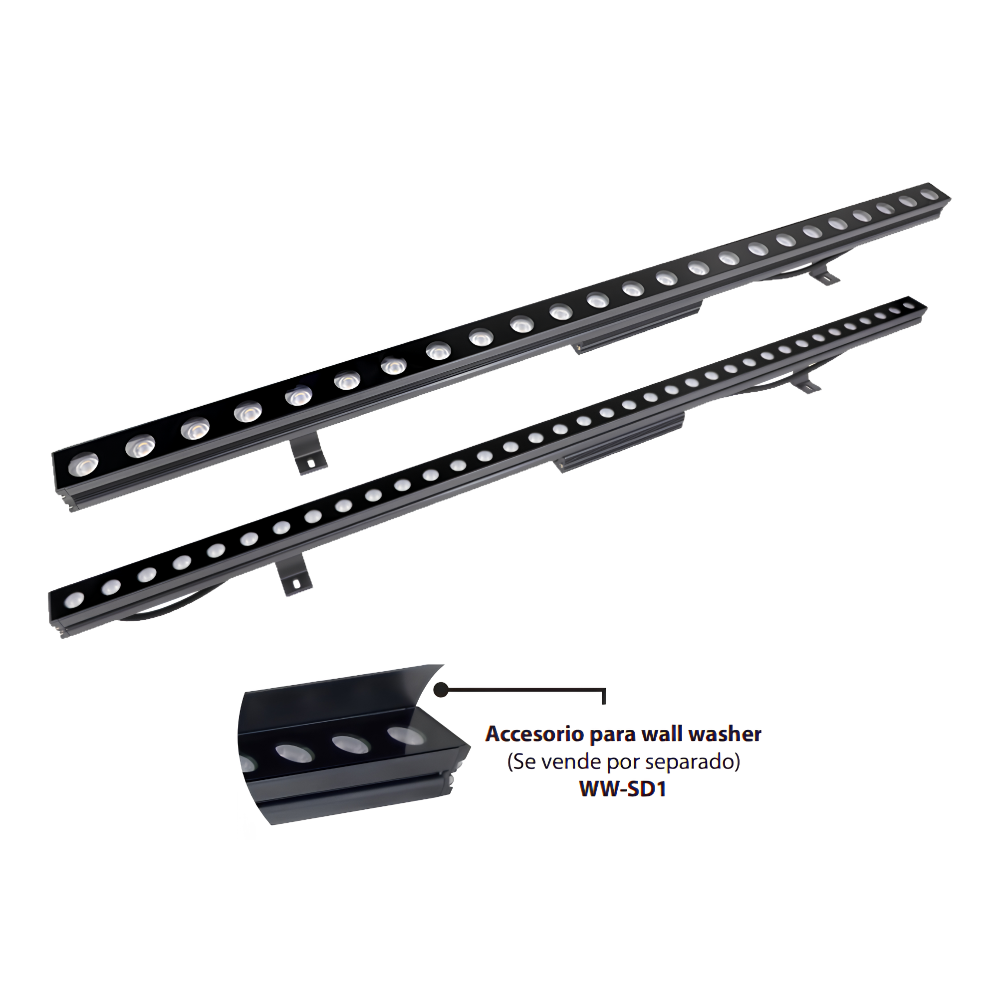 BAÑADOR DE PARED LED WALL WASHER 36W IP66 3000K 6500K RGB-thumbmail-1
