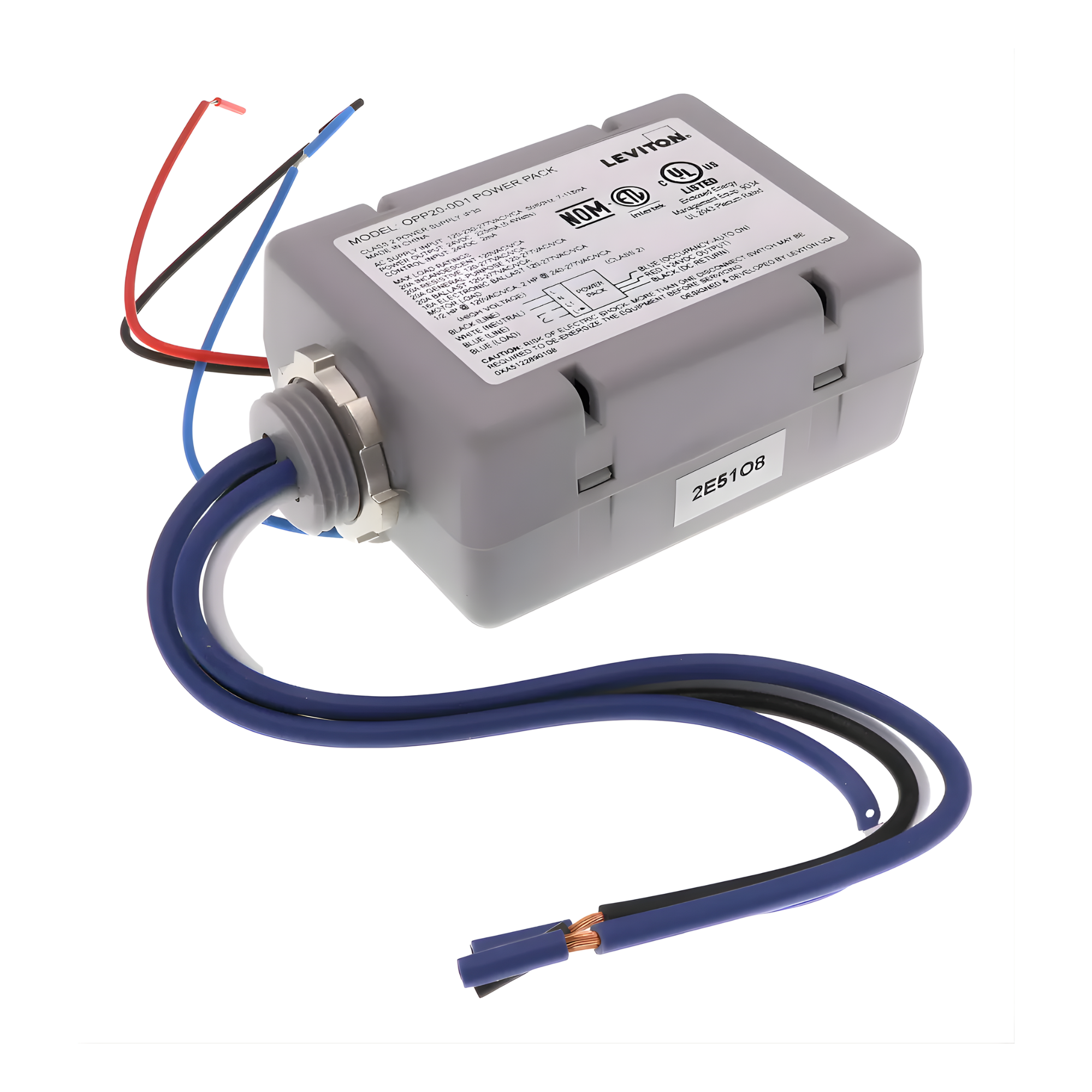 OPP20-0D1 LEVITON POWER PACK SENSOR 20A 120-277VAC
