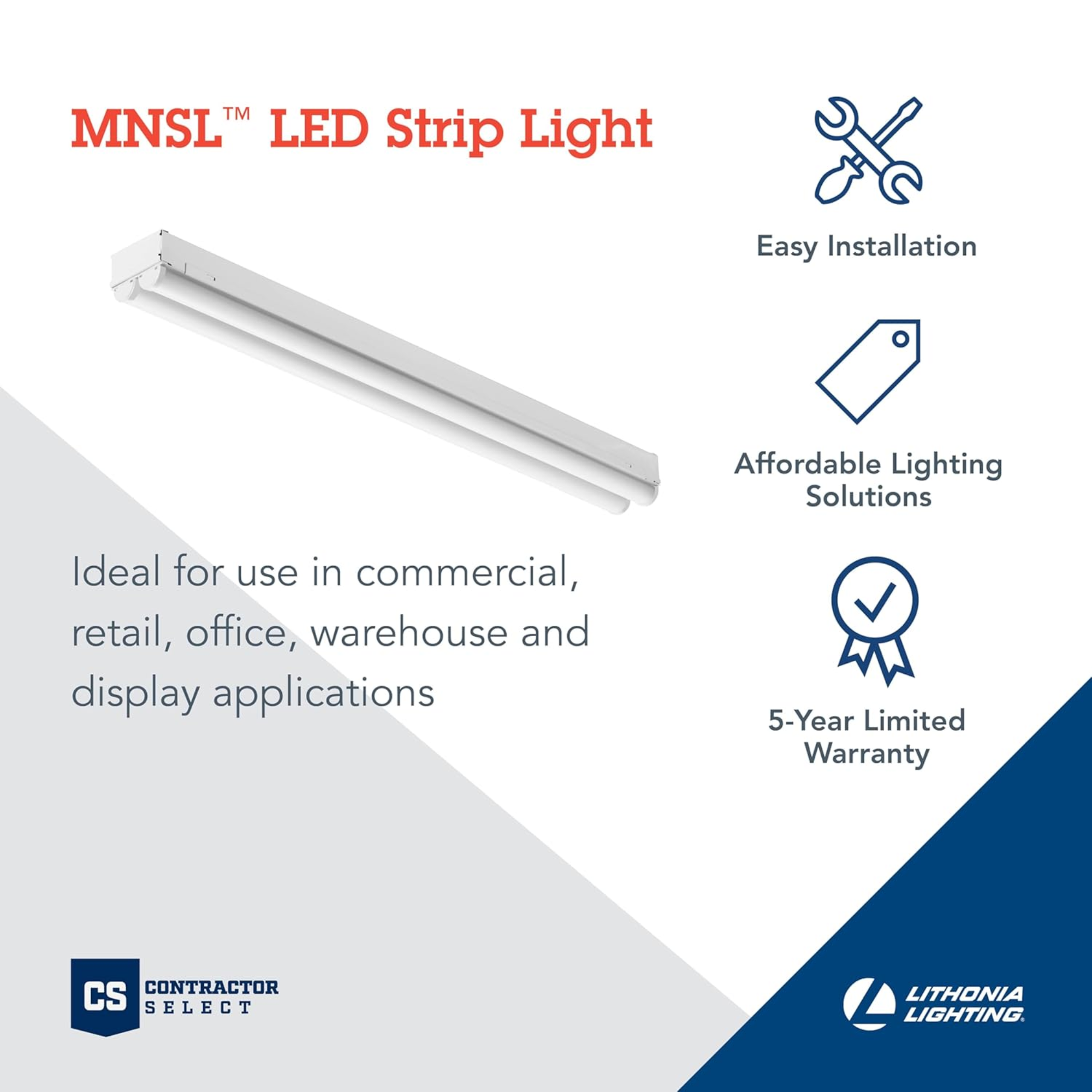 MNSL L24 2LL MVOLT 40K 80CRI