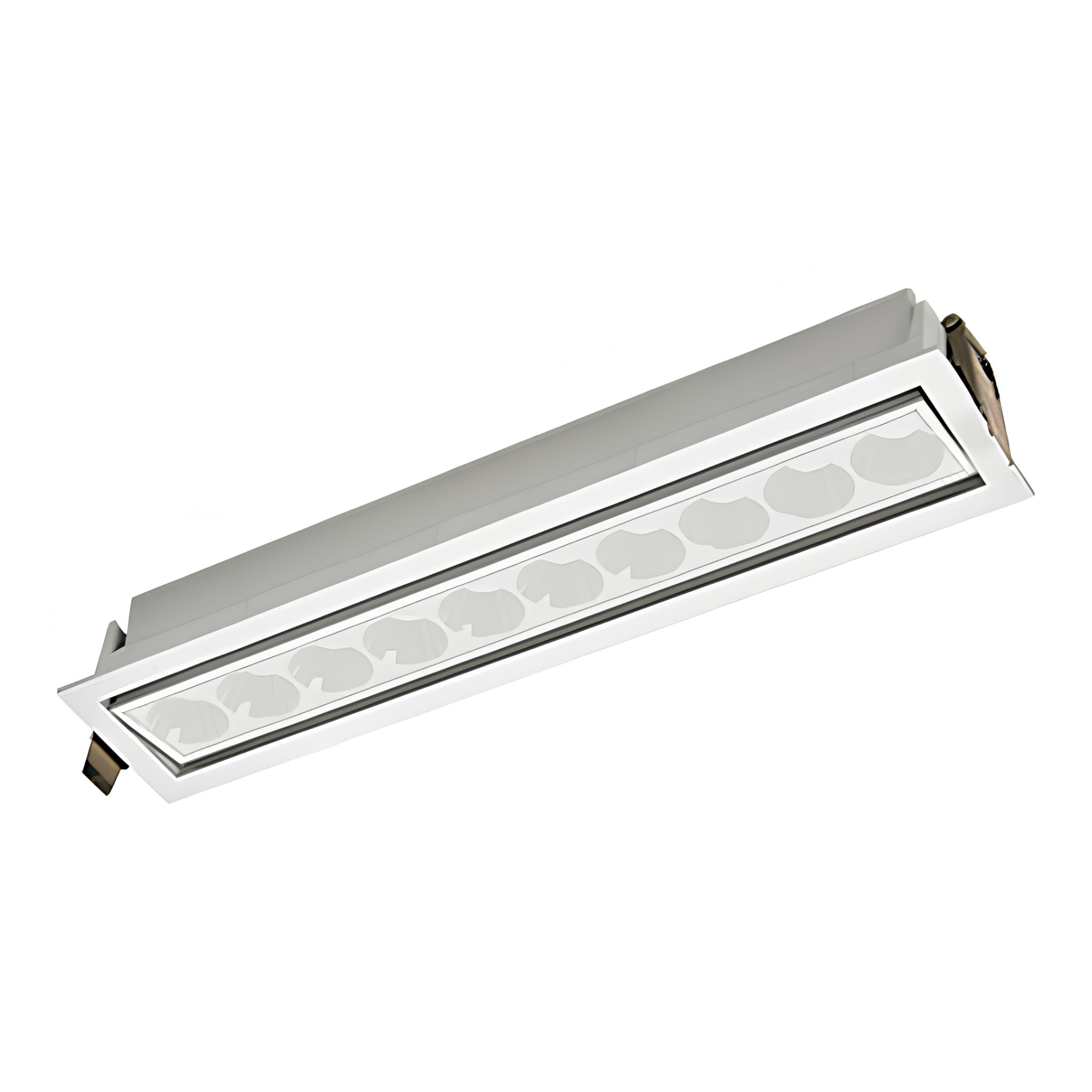 06-7010-01 WW LUMINARIO EMPOTRABLE VULCANO 10 LUCES OSRAM LED 20W 3000K