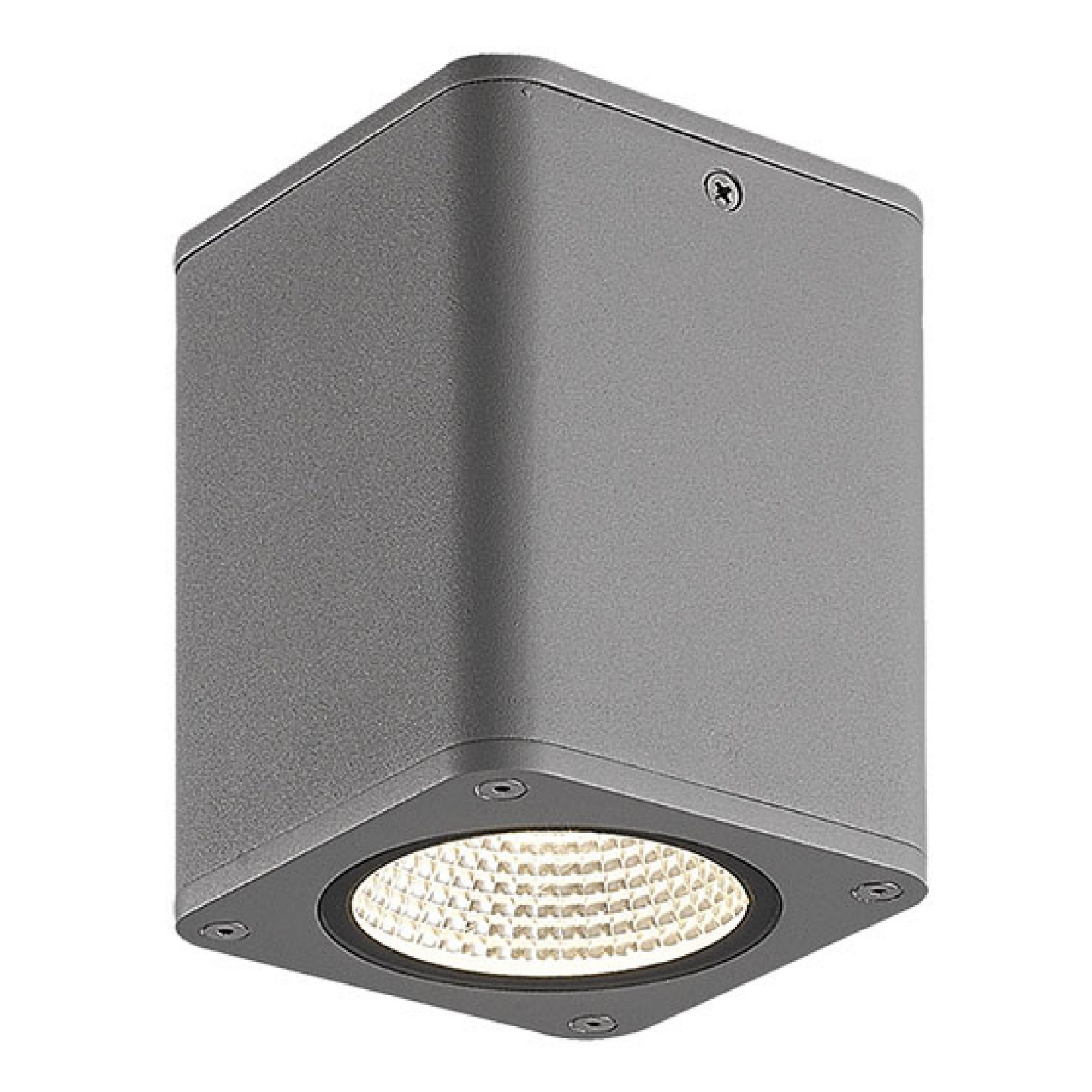 22-2073-03 ARBOTANTE DE TECHO EXTERIOR NIX 12W IP54 3000K CREE LED ACABADO GRIS