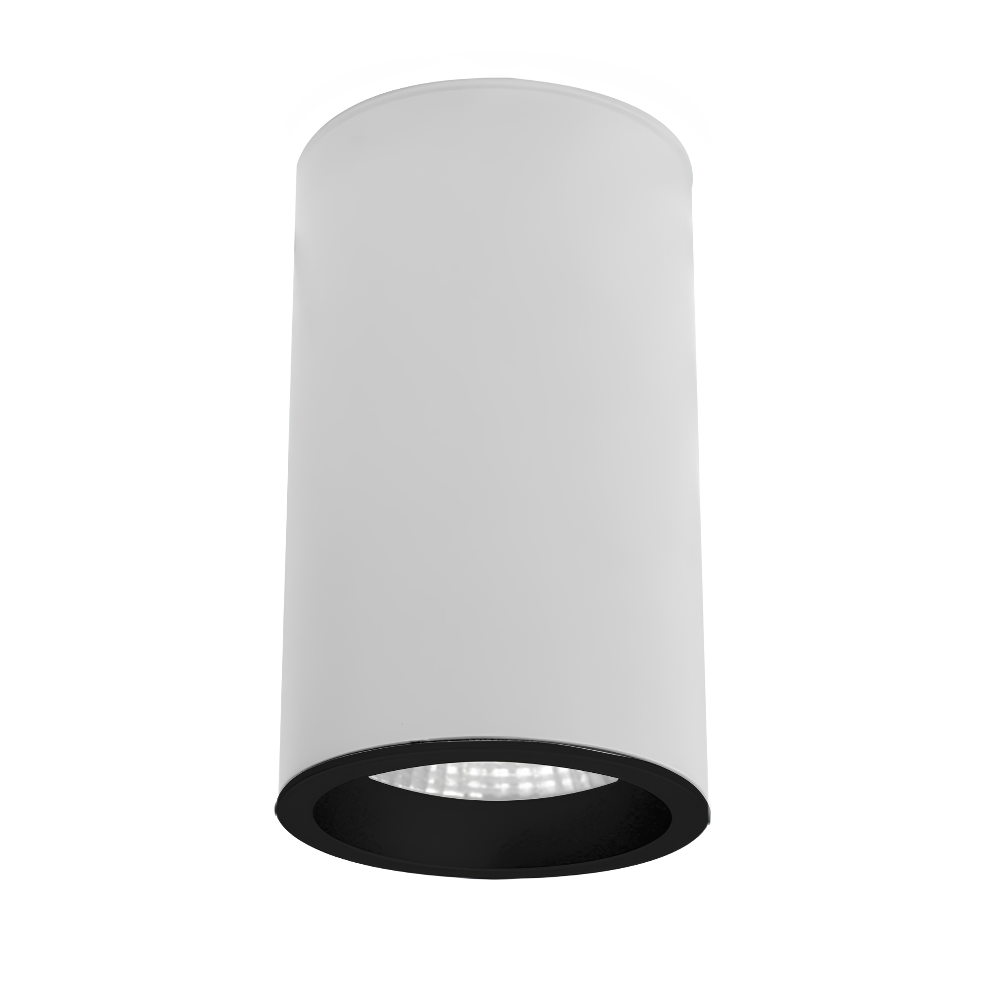 AIT130B LUMINARIO CILINDRO DE TECHO LED 12W 24° BLANCO CON INTERIOR NEGRO